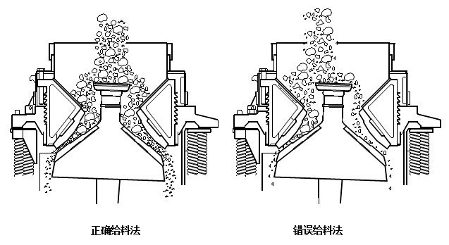 正確的給料方法和錯誤的給料方法